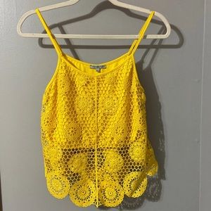 lace tank top
